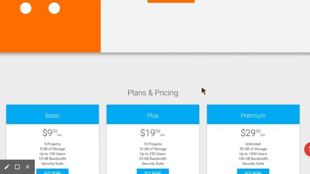 Materria Material Design Bootstrap template demo смотреть онлайн