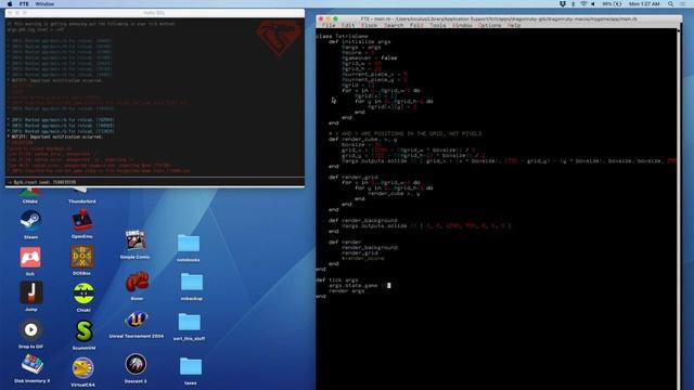 Let's make Tetris with DragonRuby Game Toolkit! (Part 1) смотреть онлайн