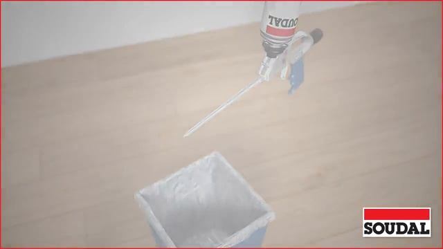 SOUDAL - ДОГЛЯД ЗА ПІСТОЛЕТОМ ДЛЯ МОНТАЖНОЇ ПІНИ