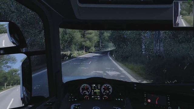 ETS 2 1.27 Schwarzwald Map BETA! Scania R580 Sightseeing tour #1 смотреть онлайн
