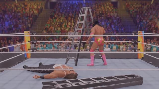 WWE 2K22 - LADDER MATCH: Razor Ramon VS. Diesel [unedited 4K PS Release GAMEPLAY] смотреть онлайн