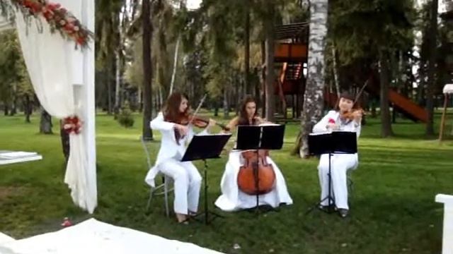 Moon River - струнное трио DOLLS (свадьба, скрипка, виолончель) смотреть онлайн