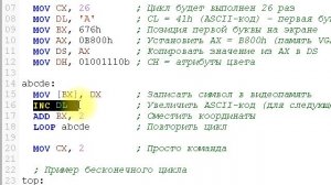 Инструкция LOOP