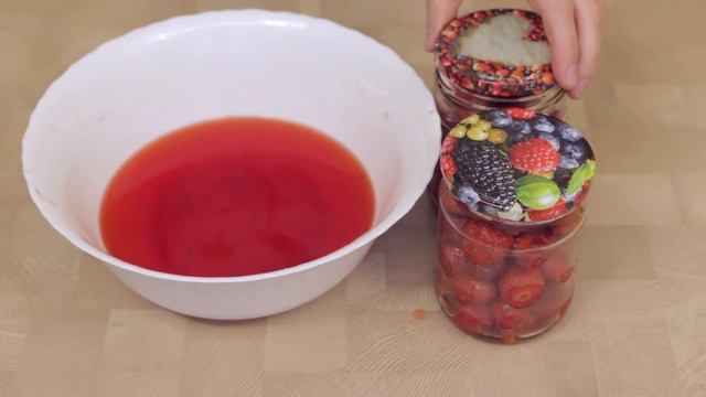 Правильный Клубничный Компот на Зиму ? Заготовки и Консервация Клубники смотреть онлайн