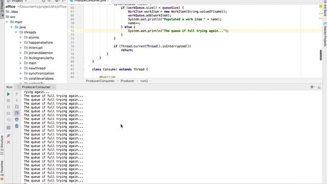 wait/notify and the Producer-Consumer Pattern in Java смотреть онлайн