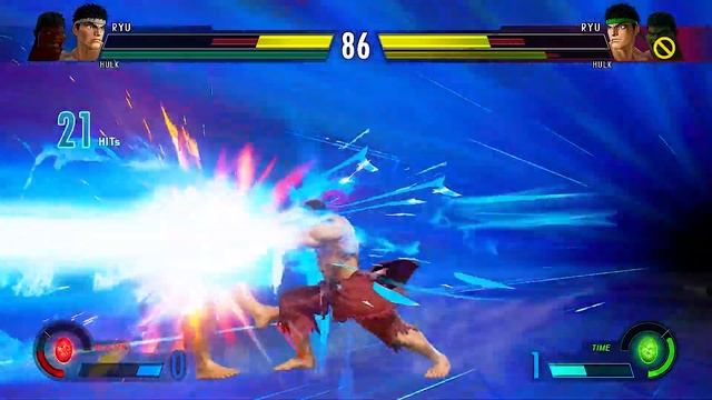 Red Hulk & Ryu Vs Hulk & Ryu [ Hard AI ] | Marvel vs Capcom: Infinite смотреть онлайн
