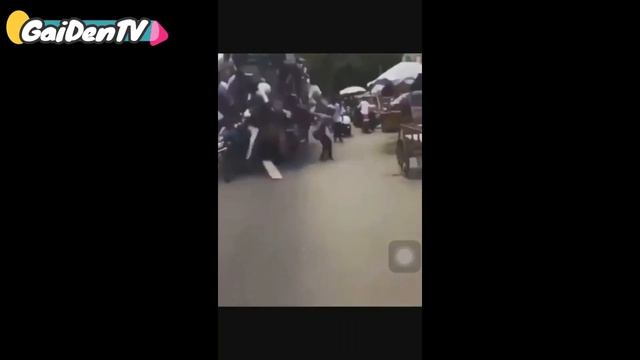 Лежала вся маршрутка!