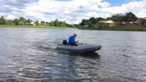 Лодочный мотор Hidea (Хайди) HD9,8FHS и лодка Flinc 320 киль