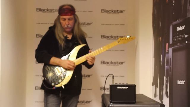 Uli Jon Roth plays the Blackstar Fly 3 mini amp - Tones 1 смотреть онлайн