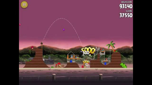 Angry Birds Rio Airfield Chase 10 10 3 Stars Walkthrough video gameplay Ipad 2 смотреть онлайн
