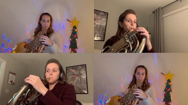 "God Rest Ye Merry Gentlemen" - Arr. Erwin Cisneros (French Horn Quartet) смотреть онлайн