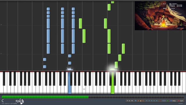 【TV】Magi: The Labyrinth of Magic Ending 1 - Yubi Bouenkyou (Piano) смотреть онлайн