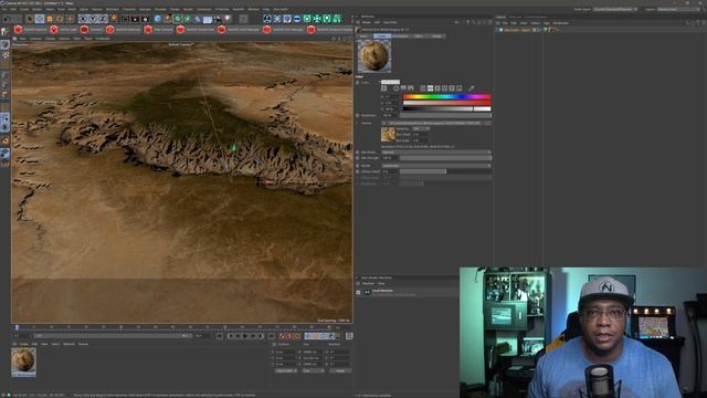 Create Really Large Realistic Terrain Maps with Dem Earth and Cinema 4D смотреть онлайн