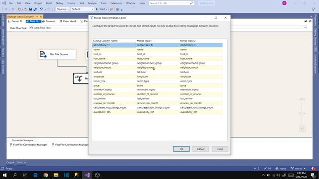 SSIS 2019 | MERGE TRANSFORMATION | Merge DATA from 2 Different Sources смотреть онлайн