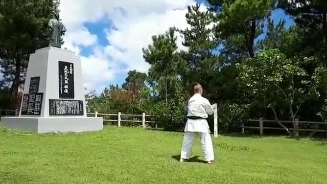 Kata Seisan Uechi ryu on the birthplace of the Great Master Kanbun Uechi смотреть онлайн