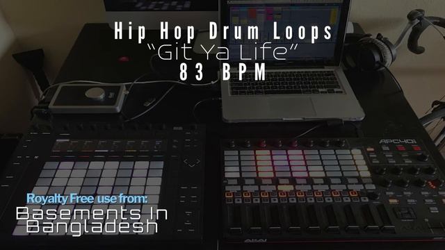Free Hip Hop Drum Loop "Git Ya Life" - 98 BPM смотреть онлайн