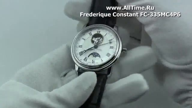 Обзор. Мужские наручные часы Frederique Constant FC-335MC4P6 смотреть онлайн
