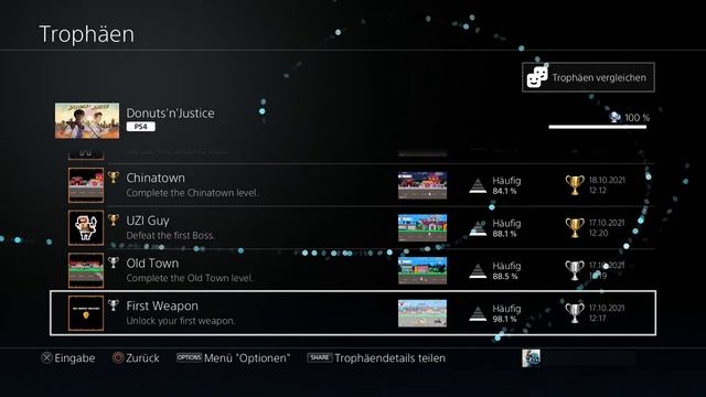 Platin Trophäe #896 | Donuts 'n' Justice [NA] (PS4) смотреть онлайн
