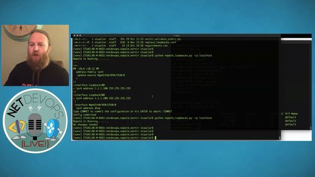Managing network configurations with Python automation frameworks NAPALM and Nornir смотреть онлайн