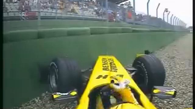 Formula 1 Giorgio Pantano Crash Germany Hockenhein 2004 смотреть онлайн