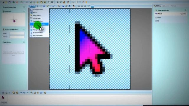 RealWorld Cursor Editor для создание курсора очень легко!!! смотреть онлайн