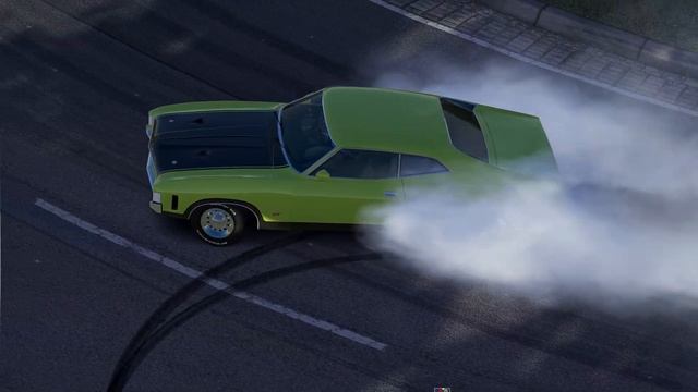 Taking the Ford XA GT Coupe for a spin in Assetto. смотреть онлайн