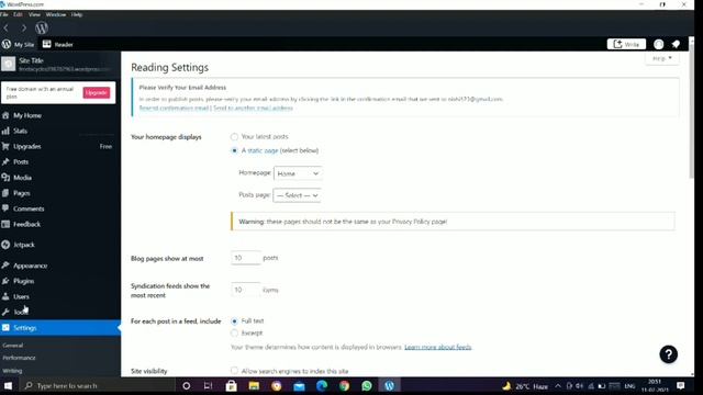 ONLINE TUTORIAL ABOUT WORDPRESS SETTINGS смотреть онлайн