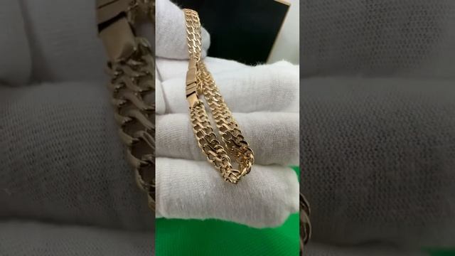 Золотой браслет восьмерка. Проба 375. Вес 10,44 гр. цена 30.300 руб. смотреть онлайн