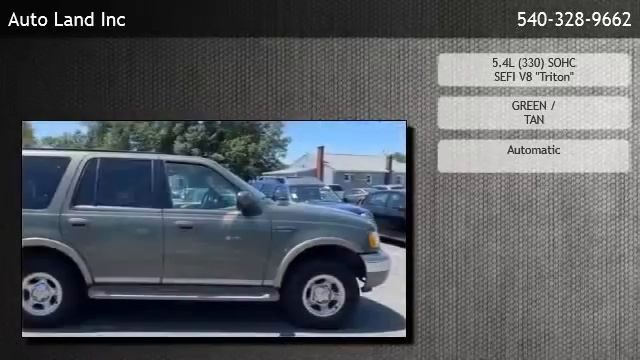 2000 Ford Expedition Eddie Bauer Sport Utility 4D - Fredericksburg, VA смотреть онлайн