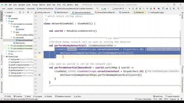 MVVM architecture for Android app смотреть онлайн