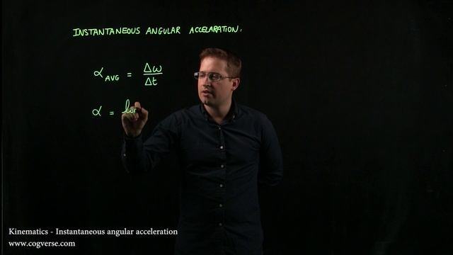 01 - Kinematics - Instantaneous angular acceleration смотреть онлайн