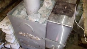 Банная печь ГАРАНТ в работе | Вечная банная печь | Печь в баню