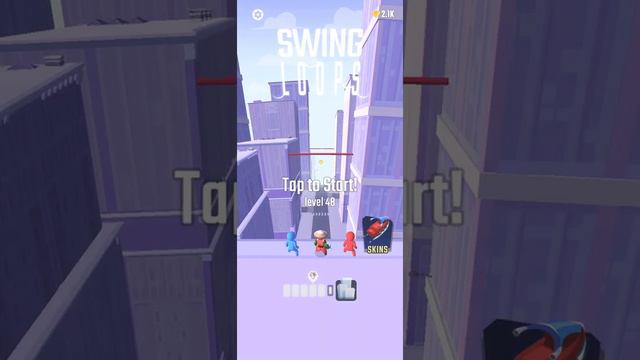 Swing Loops - All Levels Gameplay Android, iOS смотреть онлайн