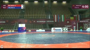 Чемпионат Европы по вольной борьбе среди спортсменов до 23 лет Женщины 2 день соревнований