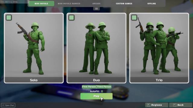 СОЛДАТИКИ в Королевской Битве - Mini Royale смотреть онлайн