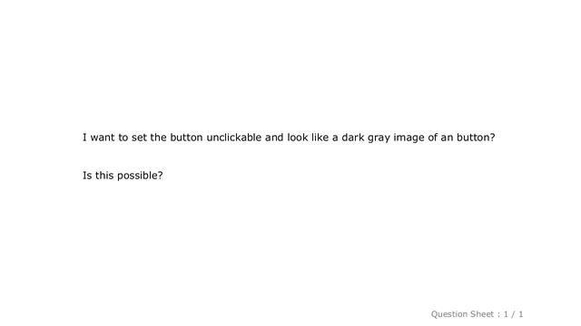 Android : How to set a Button gray and unclickable? смотреть онлайн