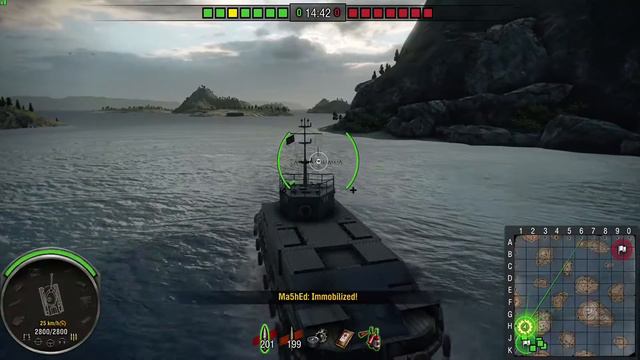 World Of Tanks || HMS TOG II* || Gameplay смотреть онлайн