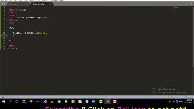Test phase 2 in php | Wamp server | Mysql Database | Sulime Text Part-1 смотреть онлайн