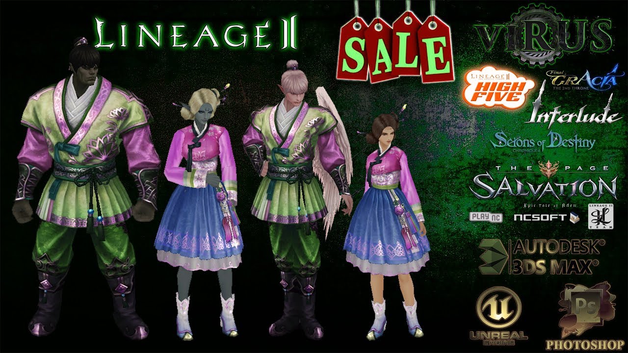 New Costumes. 066. LINEAGE II - FAFURION. Any Chronicles ◄√i®uS►