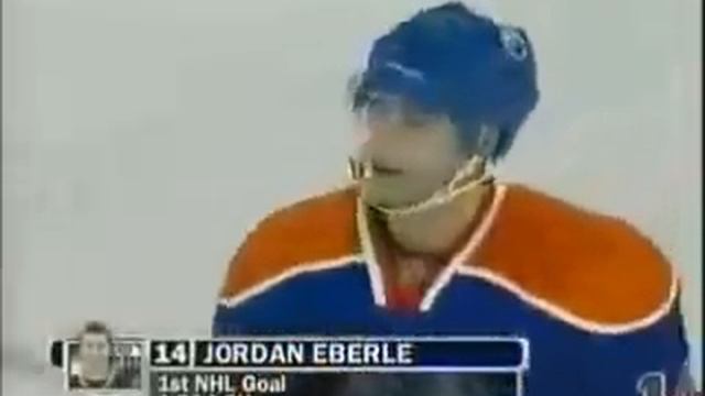 Jordan Eberle's first goal смотреть онлайн