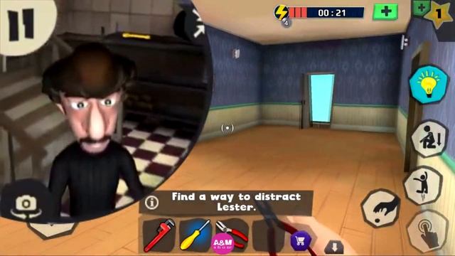 Воришки угнали мотоцикл ? Прохождение нового уровня в Scary Robber 3D - A Tire-some Ordeal смотреть онлайн