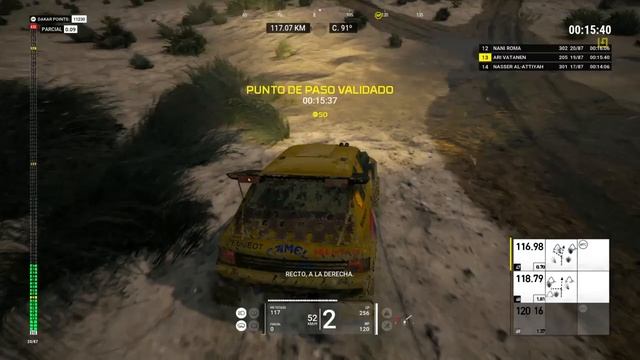 Dakar 2018 PS4 " Ari Vatanen Peugeot 205 t16 (05) " смотреть онлайн
