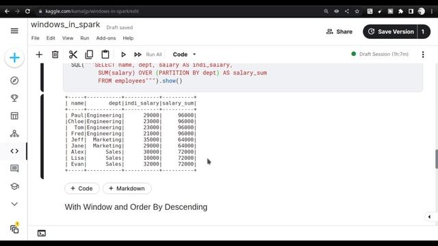 Advanced Spark SQL Techniques Exploring Window Function:Unleash Power of Data Analytics in Spark SQ смотреть онлайн