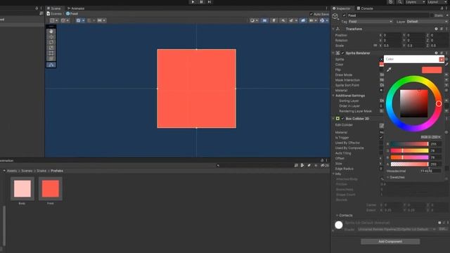 Make The Snake Game In Unity With 2D URP and New Input System - In 10 Min смотреть онлайн