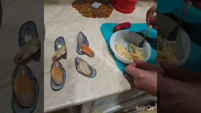 Мидии в ракушке Рецепт от Русика смотреть онлайн