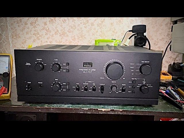 Sansui AU-707 Востановление. Часть 1 смотреть онлайн
