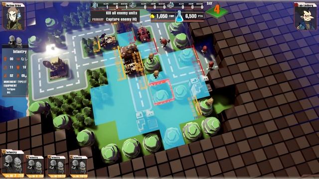 My Soldiers SUCK! 3D Advance Wars - Tiny Metal Gameplay! смотреть онлайн