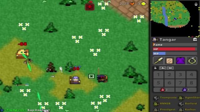 Realm of the Mad God #27 — лаги детям не игрушка — RotMG letsplay (20 lvl wizard, archer) смотреть онлайн