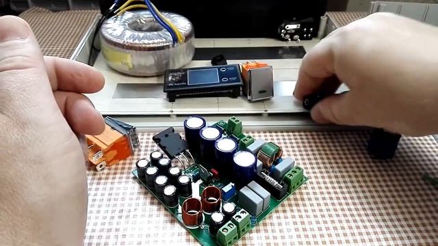 DIY. Линейный блок питания 3-36v 10А. На основе готовой платы с AliExpress смотреть онлайн