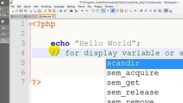6- Urdu/Hindi Php Tutorial | Hello world, Comments , Code indentation смотреть онлайн